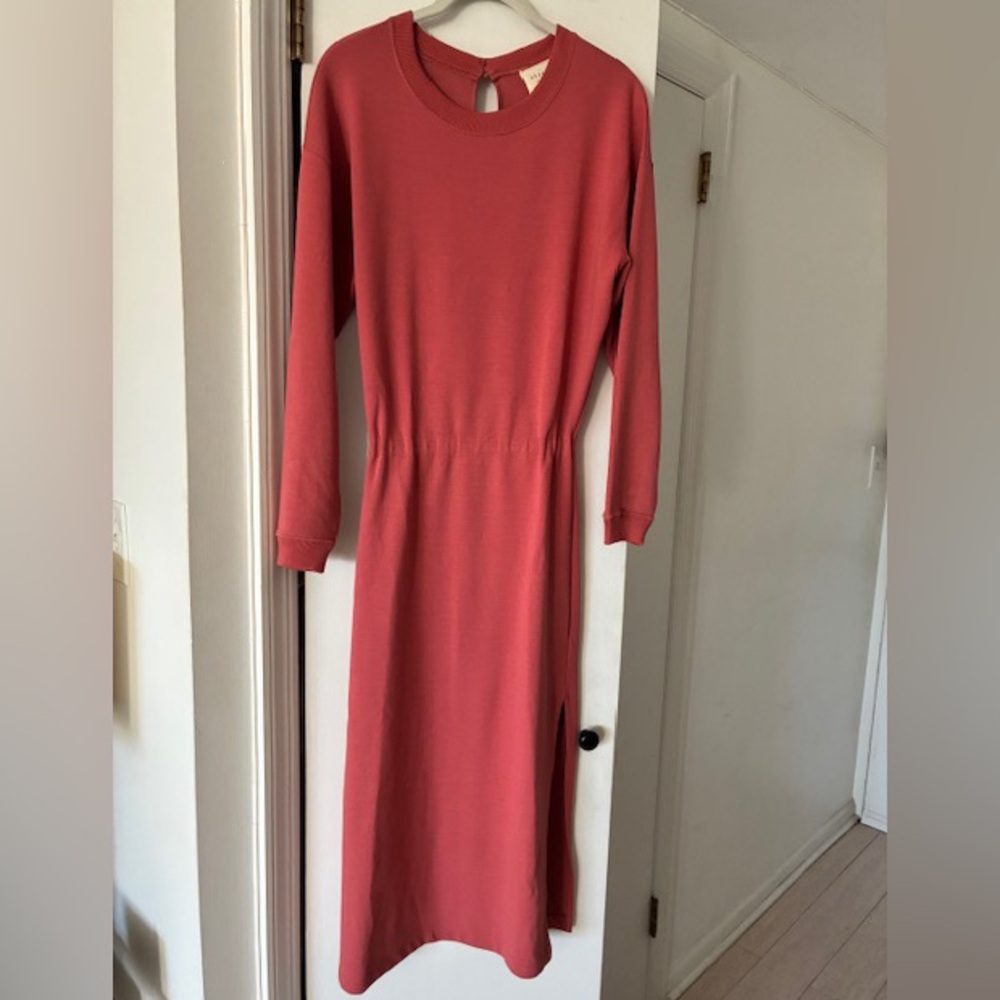Sezane Yaelle Dress Blush Foncé - Size XS